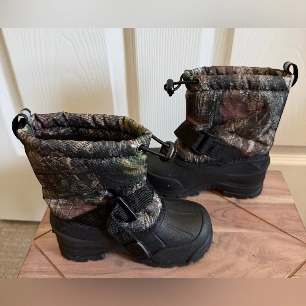 Northside Kids Camouflage Insulated Winter Snow Boots